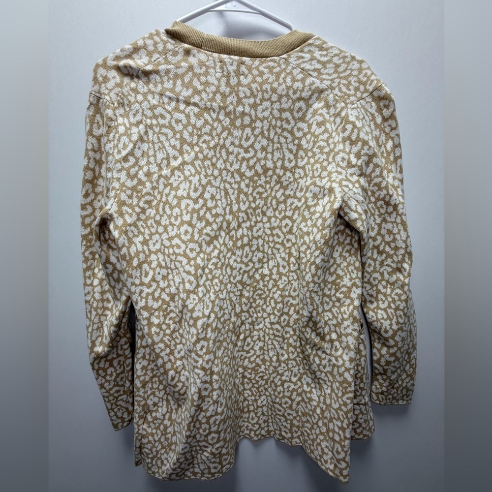 J Crew Cheetah Print Cardigan Size Small - Picture 6 of 6